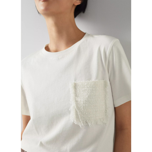 LK Bennett Vivienne Organic Cotton T Shirt